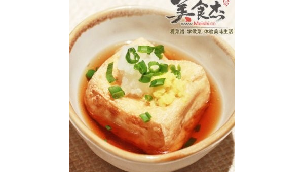 日式豆腐家常做法 轻松做出滑嫩美味