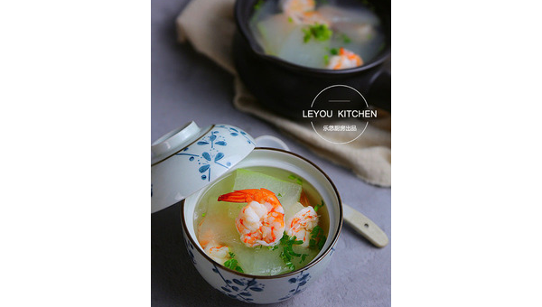 鲜香滑嫩虾仁冬瓜汤家常做法与营养解析